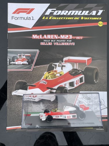 Mclaren m23 gilles villeneuve - mclaren,