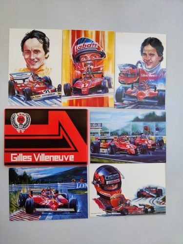Gilles villeneuve cofanetto - gilles,