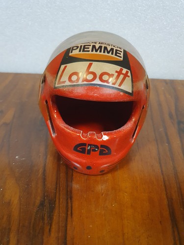 Casco posacenere ceramica - posacenere,