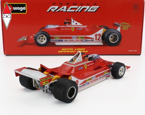 Burago ferrari f1 312t4 - f1,