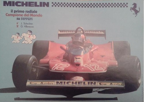 Poster pubblicitario michelin - poster,