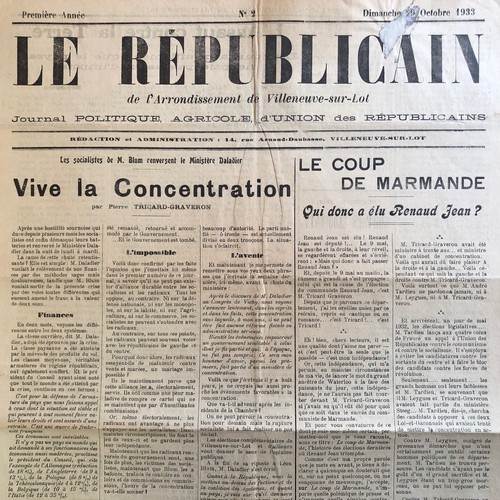 Journal republicain - journal,